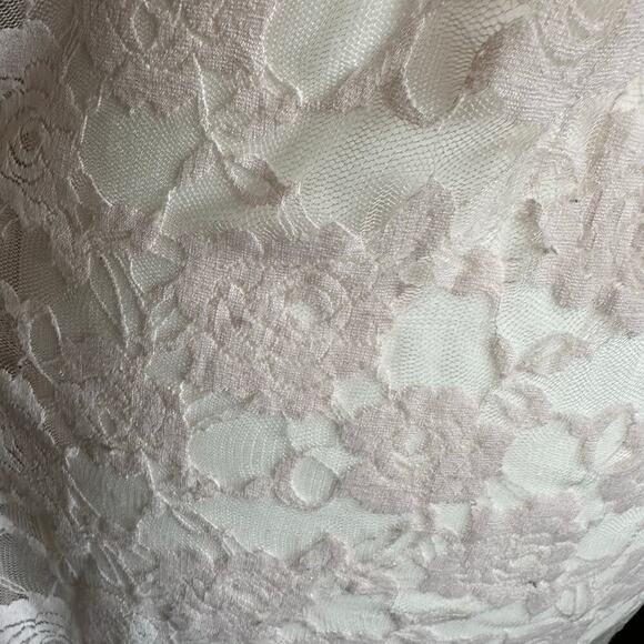 Vintage pink lace night babydoll - Picture 4 of 4